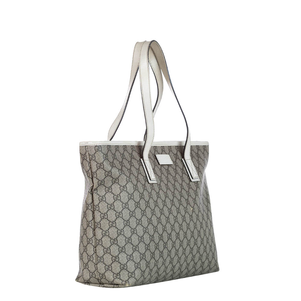 

Gucci Brown/Beige GG Supreme Canvas Tote Bag
