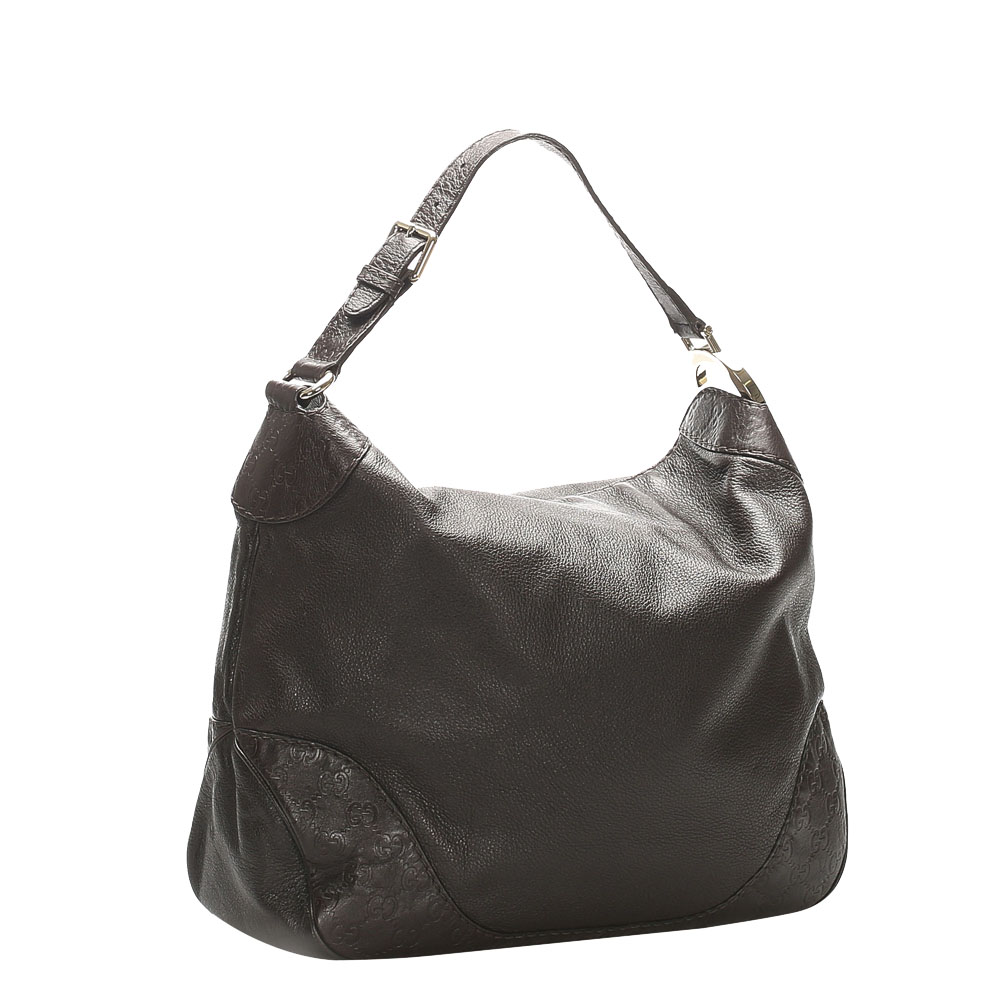 

Gucci Brown Leather Charlotte Tote Bag