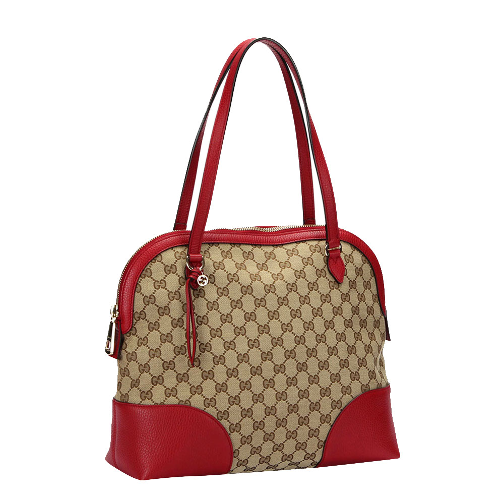 

Gucci Brown/Beige Canvas Fabric Bree Shoulder Bag