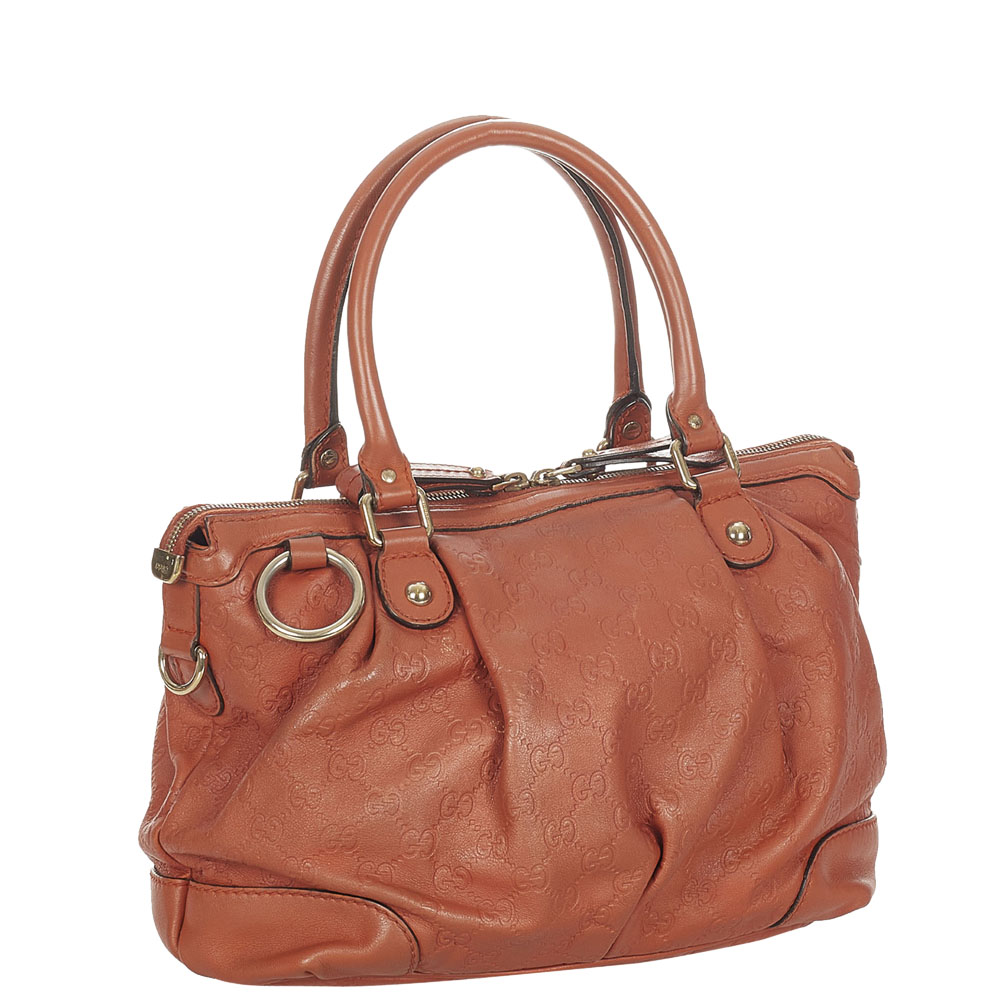 

Gucci Brown Guccissima Leather Sukey Tote Bag