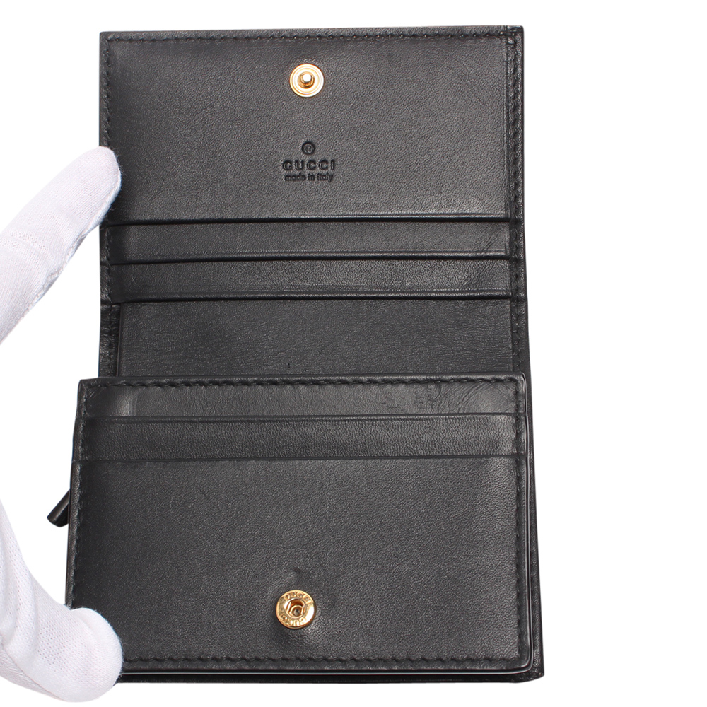 

Gucci Beige GG Canvas Bee Wallet
