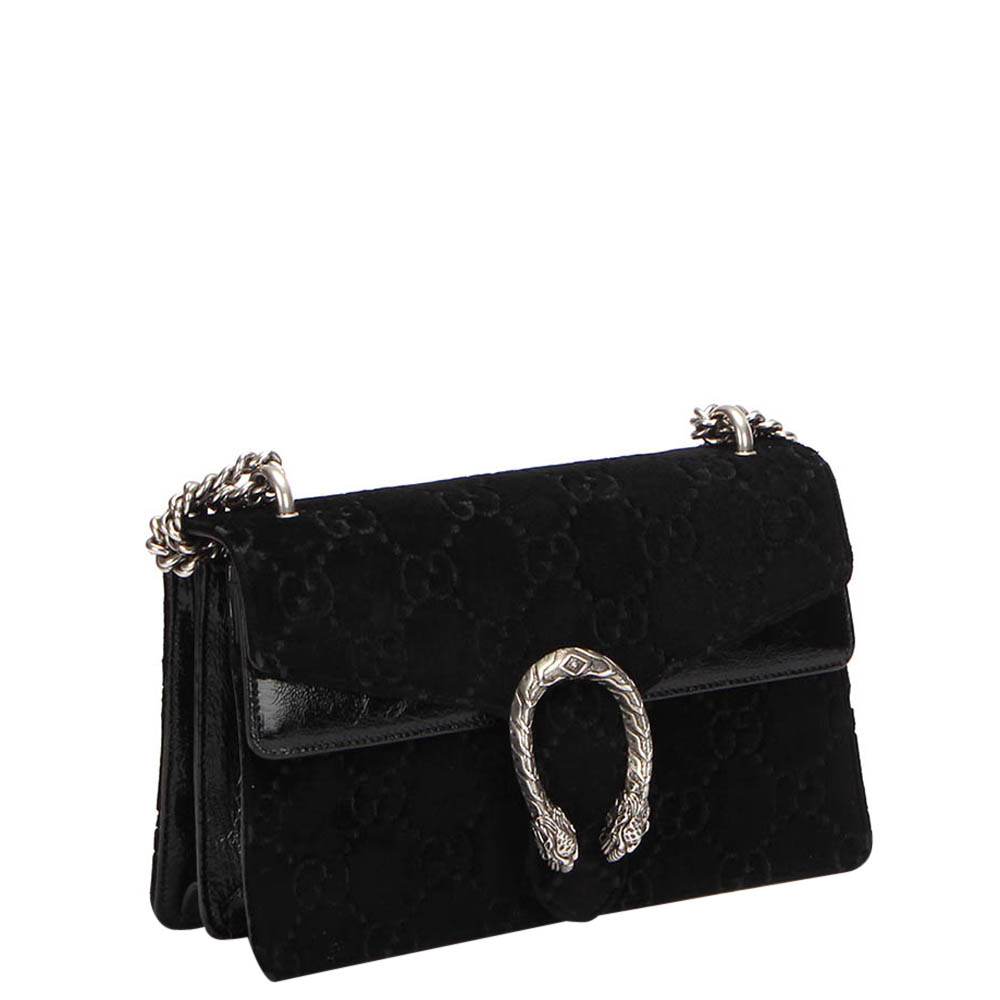 

Gucci Black  Velvet Dionysus Shoulder Bag