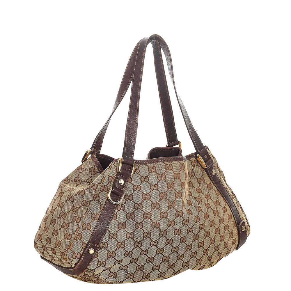 

Gucci Brown/Beige Canvas Fabric Pelham Shoulder Bag