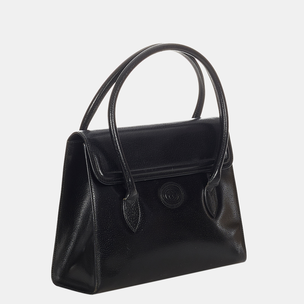 

Gucci Black Leather Handbag