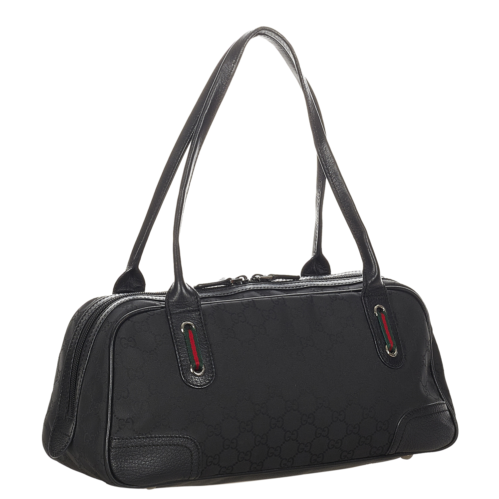 

Gucci Black Canvas Fabric Princy Shoulder Bag