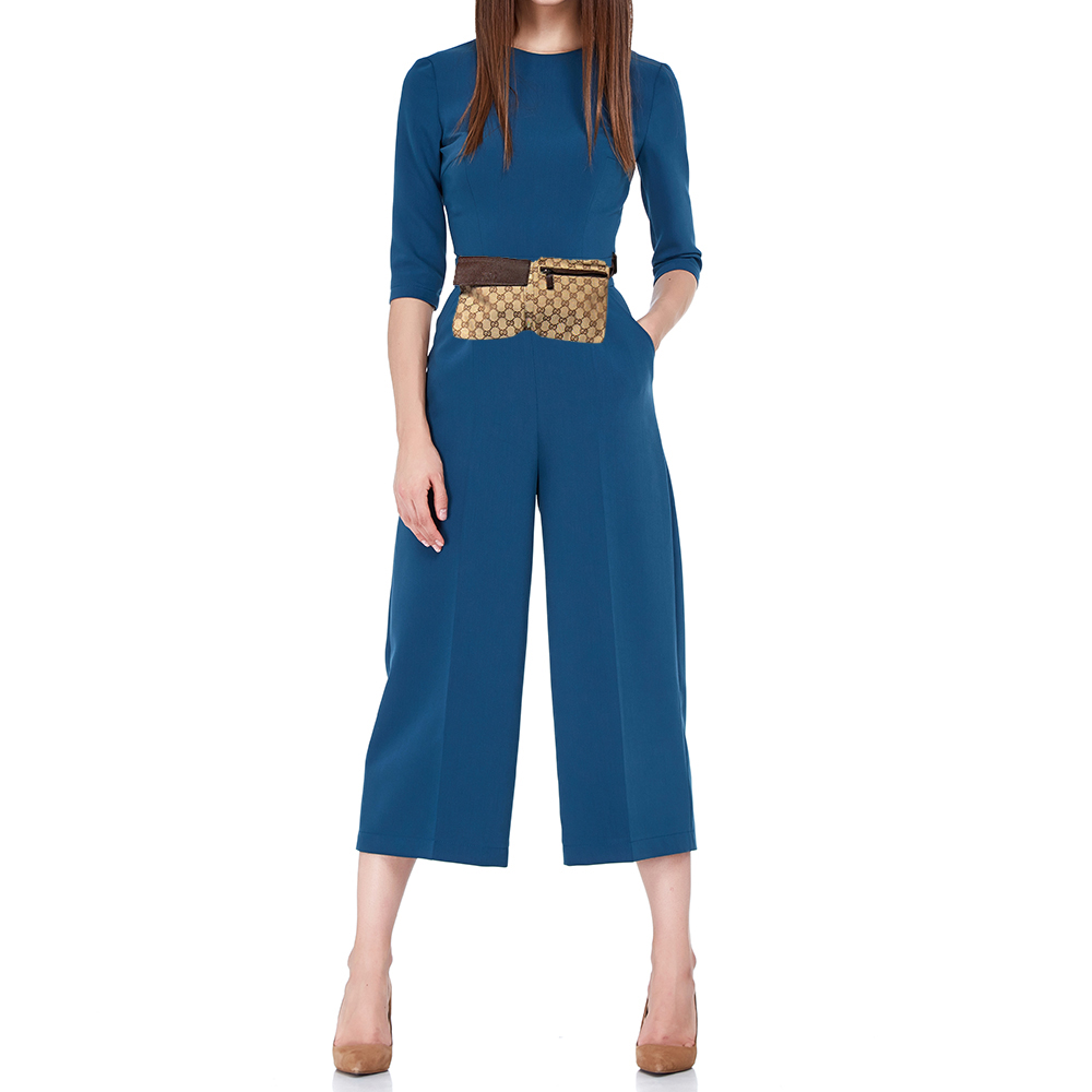 

Gucci Beige/ Brown GG Canvas And Leather Belt Bag