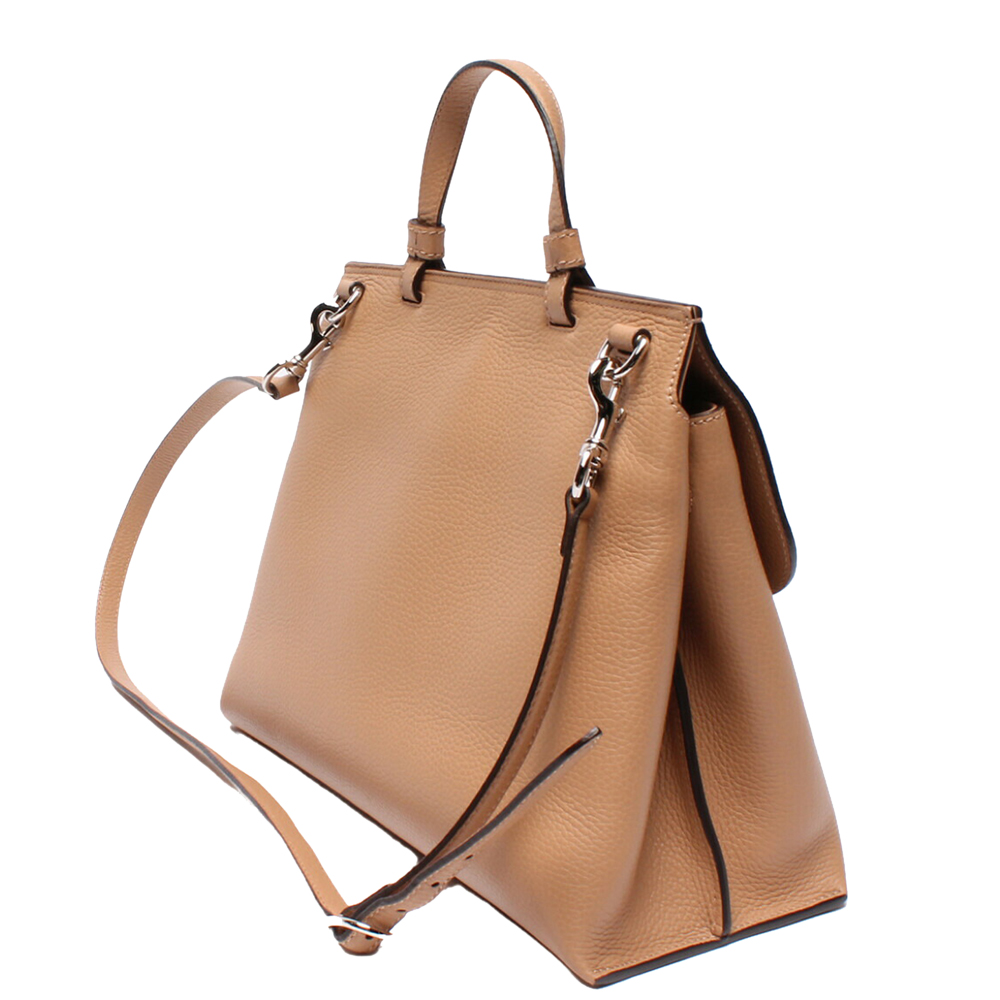 

Gucci Beige Leather Bamboo Daily Top Handle Bag