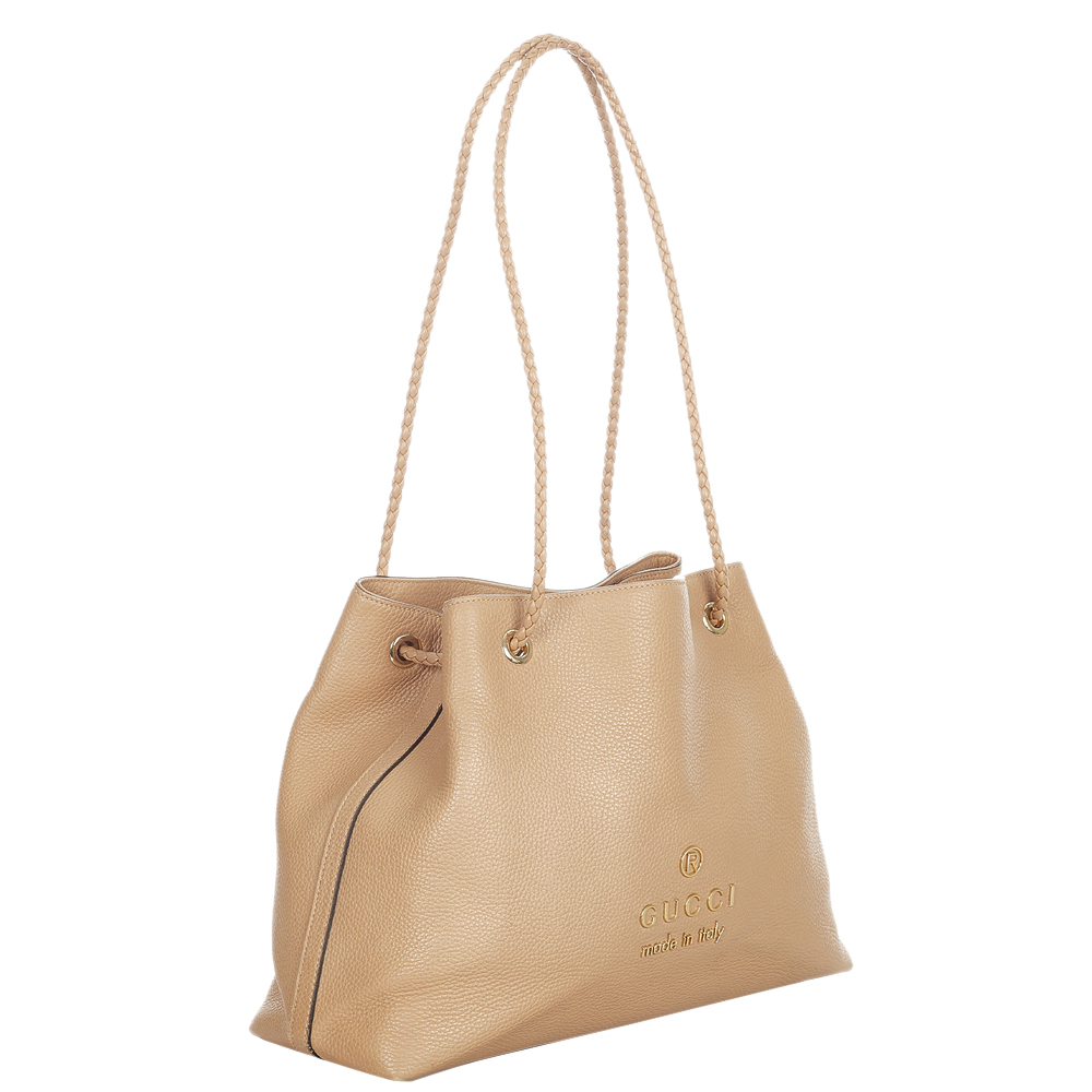 

Gucci Beige/Brown Leather Gifford Tote Bag