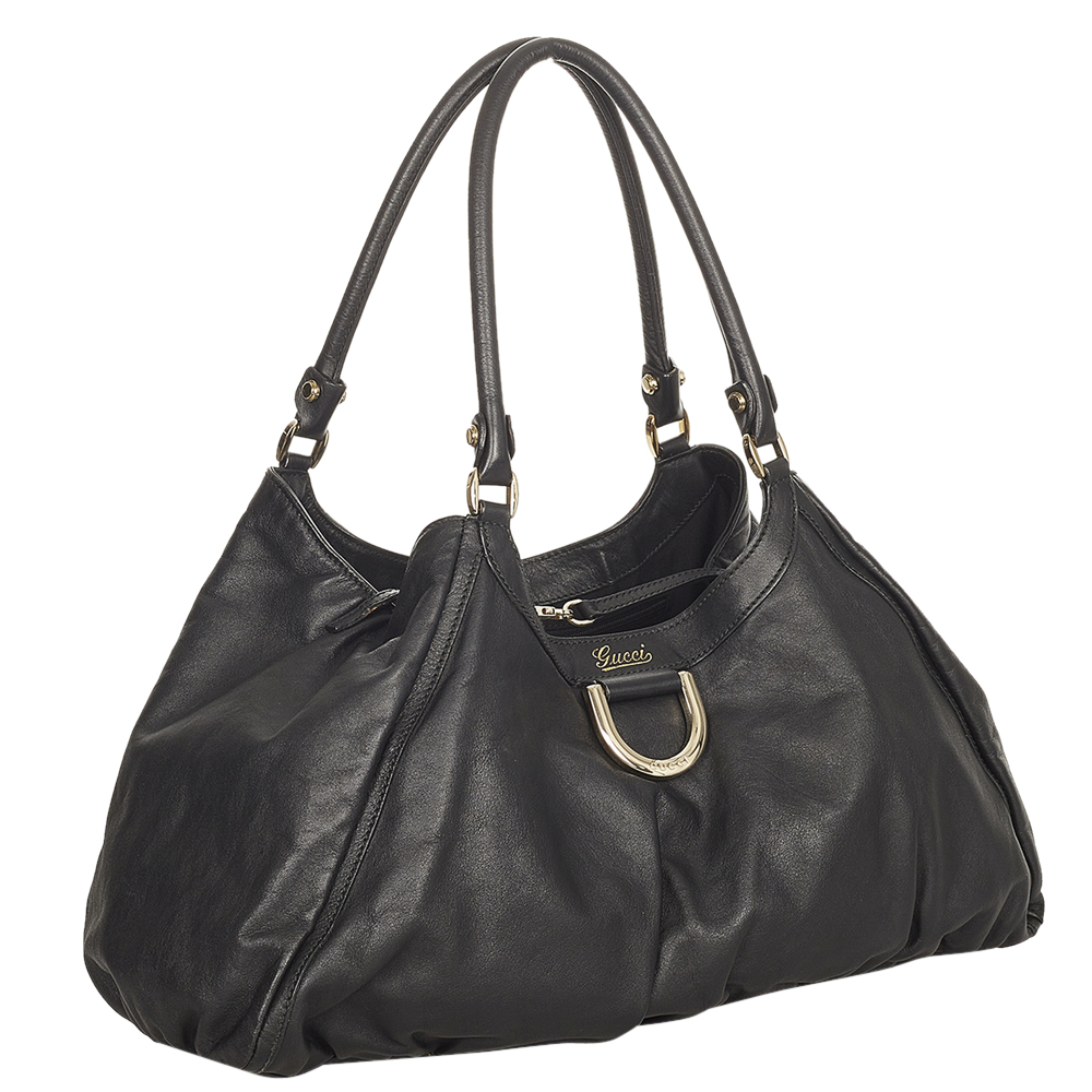 

Gucci Black Calf Leather Abbey Shoulder Bag