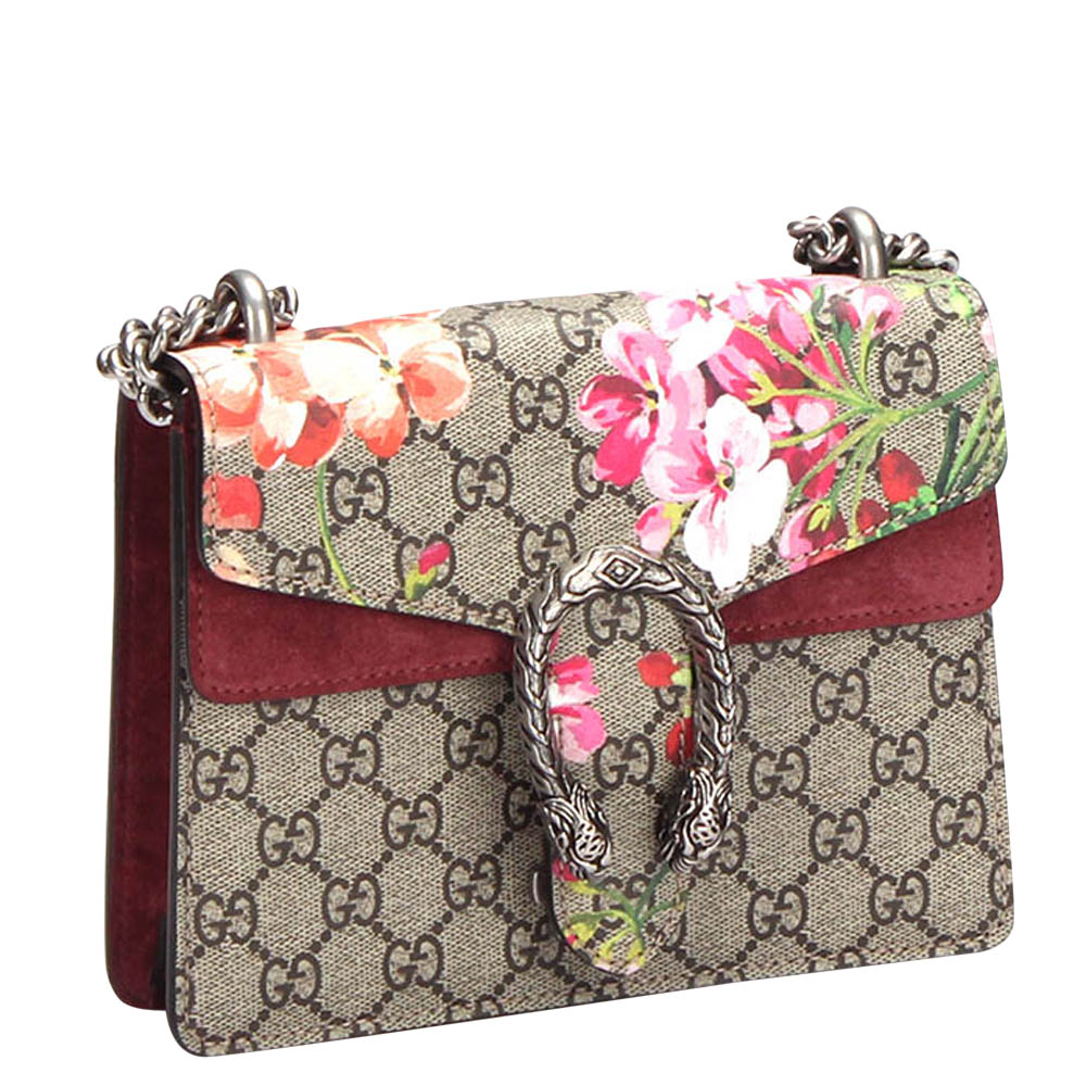 

Gucci Multicolor GG Supreme Blooms Dionysus Mini Shoulder Bag