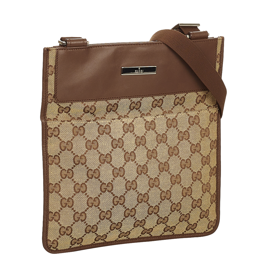 

Gucci Brown/Beige GG Canvas Shoulder Bag