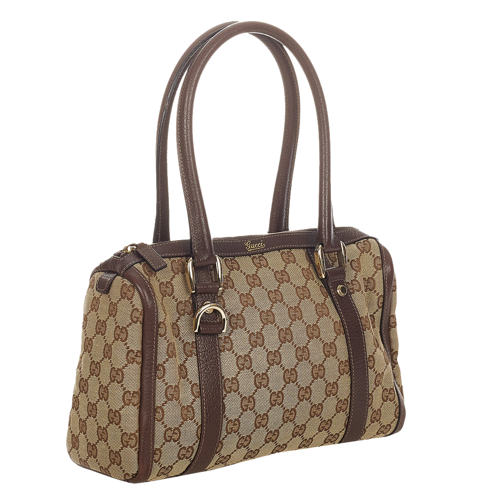 

Gucci Brown/Beige GG Canvas Abbey Shoulder Bag
