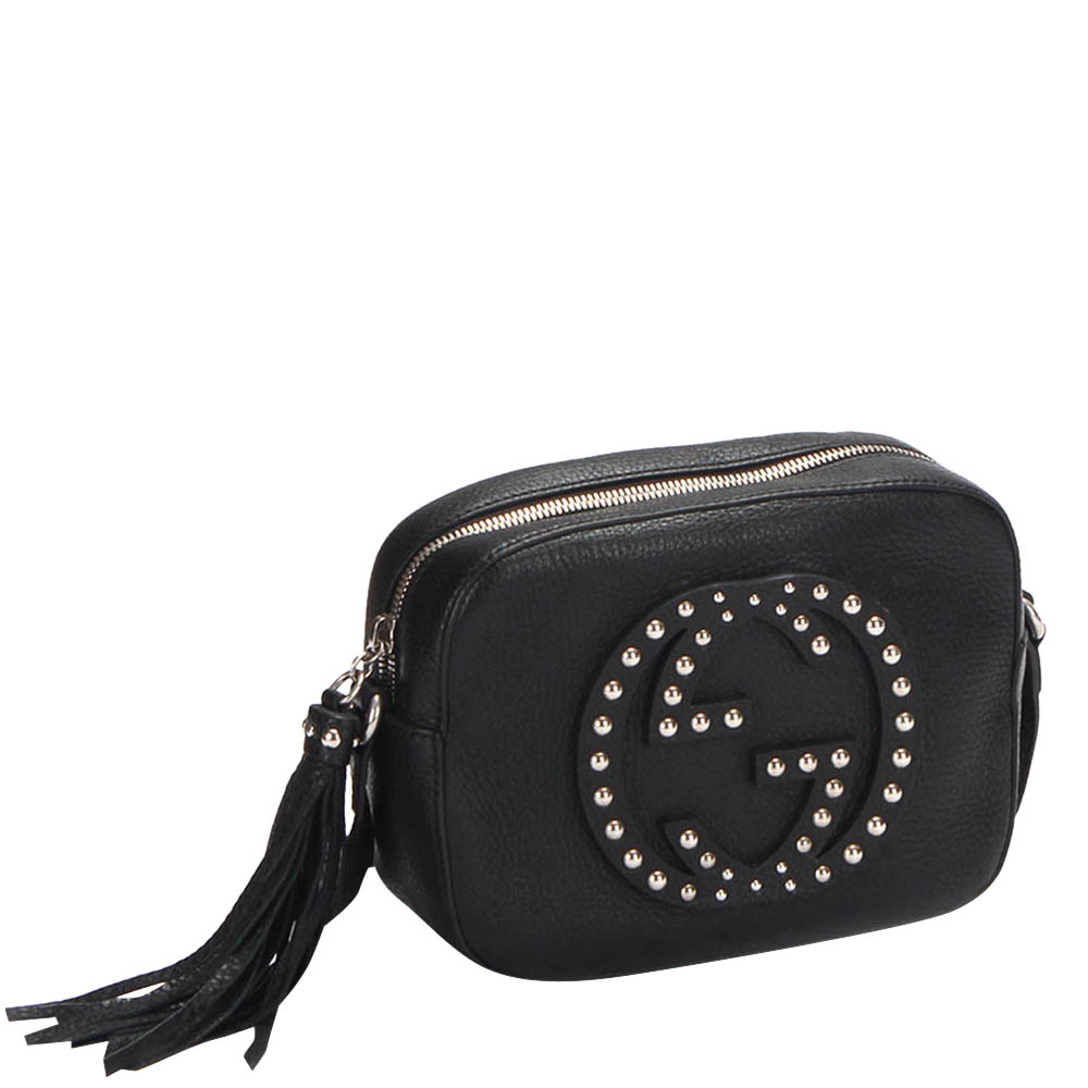

Gucci Black Leather Soho Disco Shoulder Bag