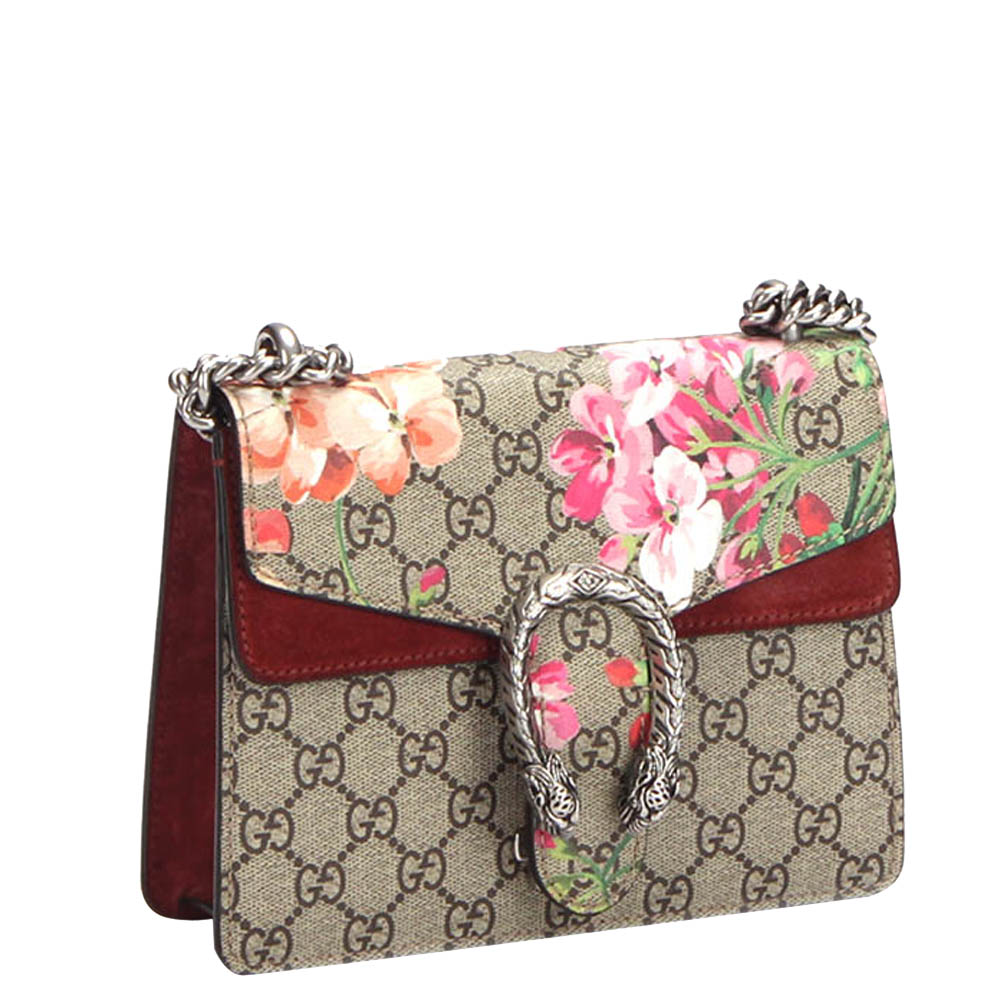 

Gucci Multicolor GG Supreme Blooms Canvas Dionysus Mini Shoulder Bag