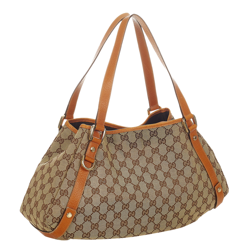 

Gucci Brown GG Canvas Pelham Hobo Bag