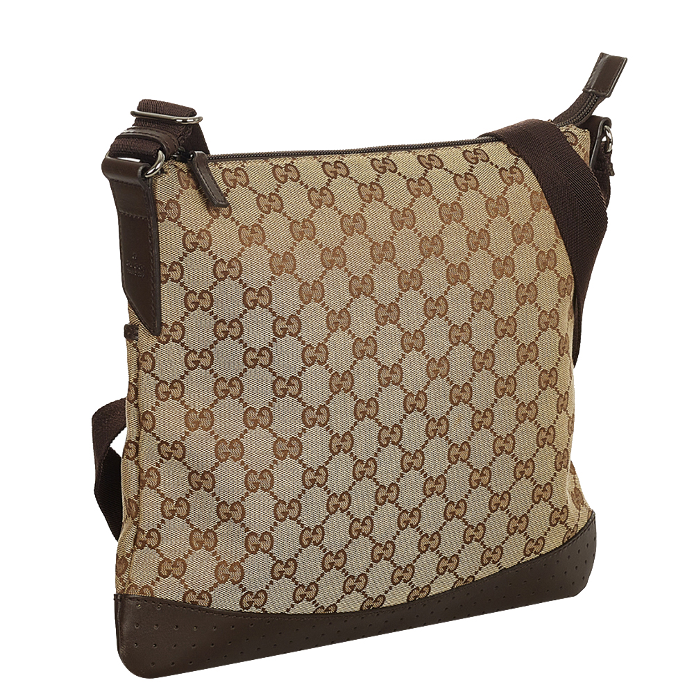 

Gucci Brown/Beige GG Canvas Shoulder Bag