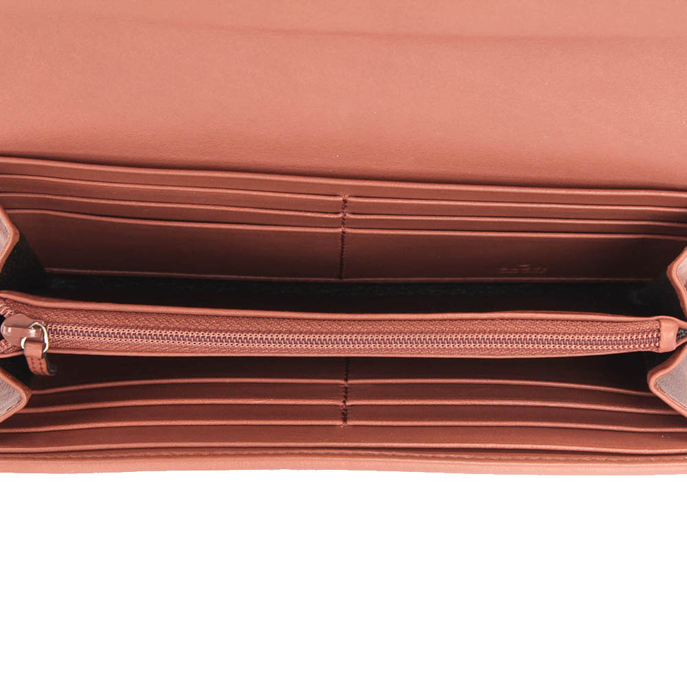 

Gucci Brown Guccissima Leather Continental Long Wallet