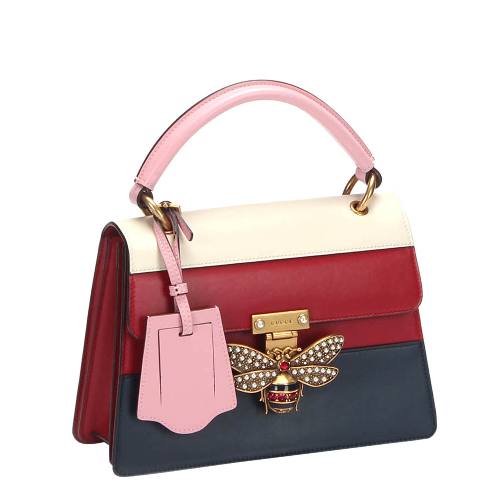 

Gucci Multicolor Calfskin Leather Queen Margaret Crossbody Bag