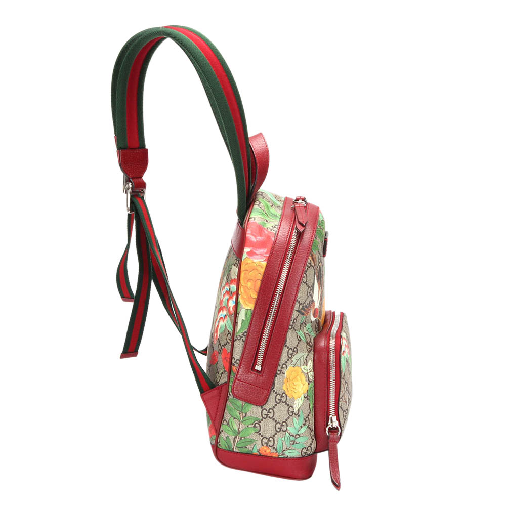

Gucci Multicolor GG Supreme Canvas Tian Backpack