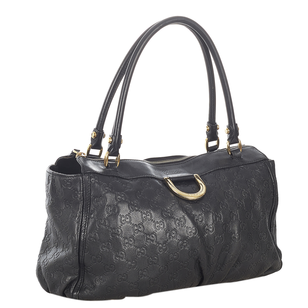 

Gucci Black Calf Leather Abbey D-Ring Shoulder Bag