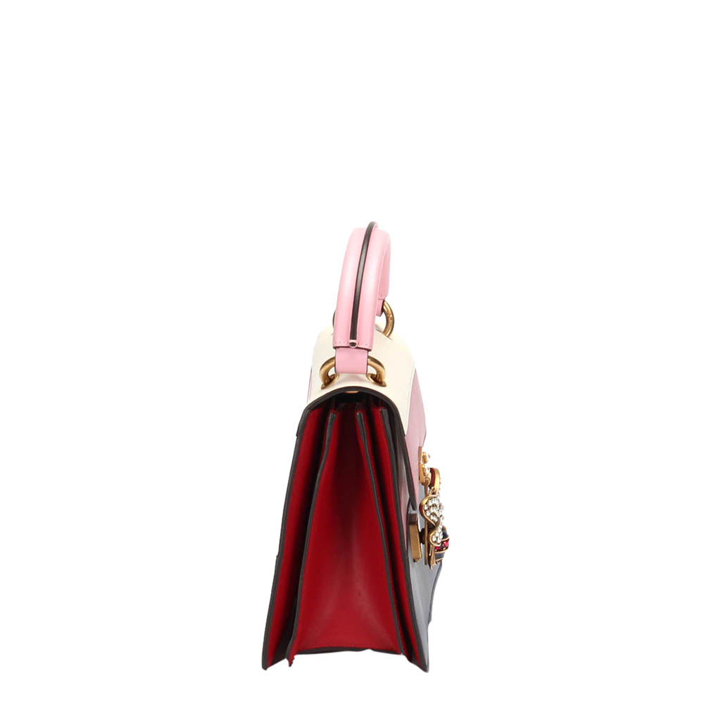 

Gucci Multicolor Leather Queen Margaret Small Top Handle Bag