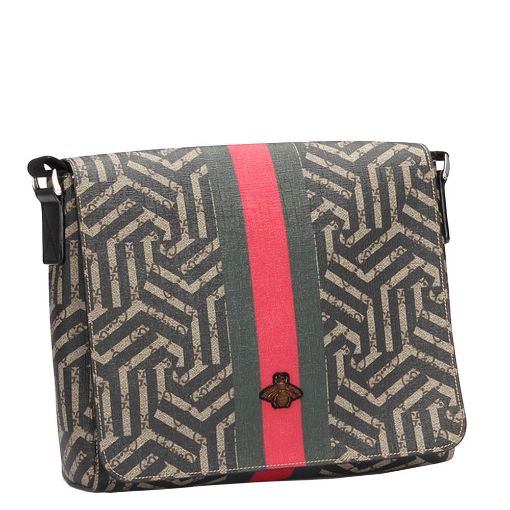 

Gucci Multicolor GG Supreme Canvas Caleido Web Crossbody Bag