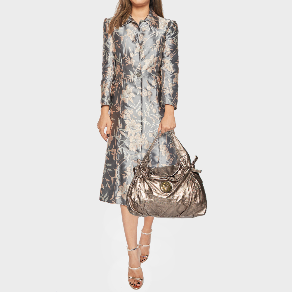 

Gucci Metallic Leather Hysteria Shoulder Bag