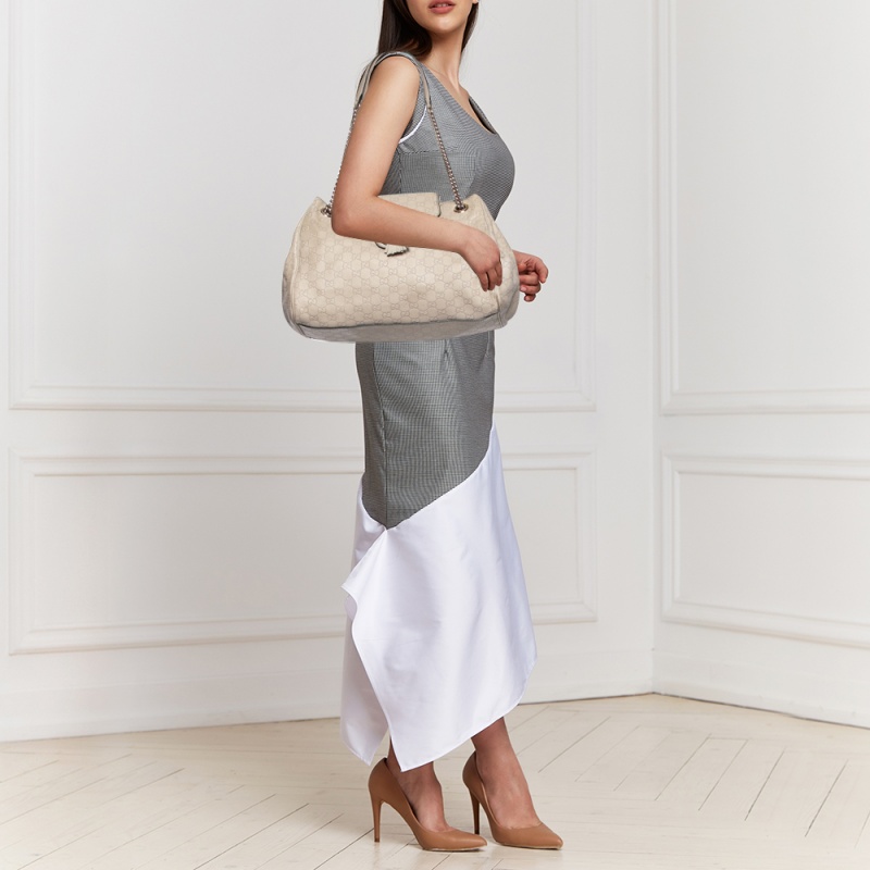 

Gucci Beige Guccissima Leather Emily Shoulder Bag