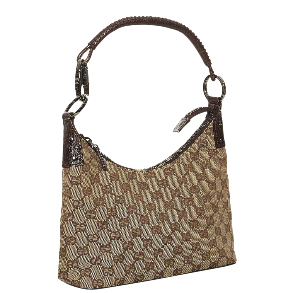 

Gucci Brown/Beige GG Canvas Shoulder Bag