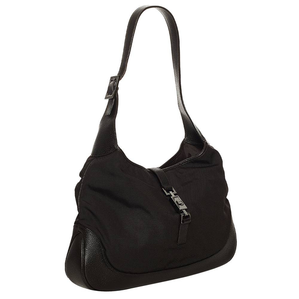 

Gucci Black Fabric Nylon Jackie Shoulder Bag