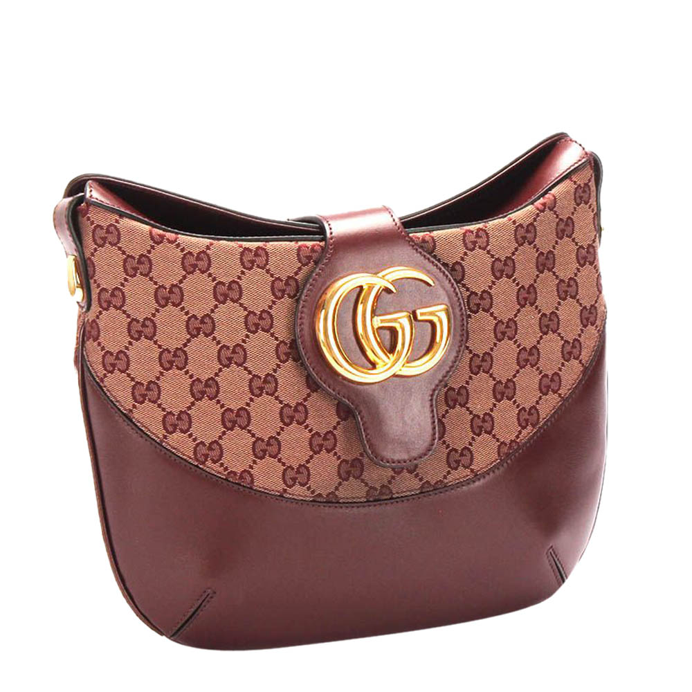 

Gucci Red GG Canvas Arli Shoulder Bag