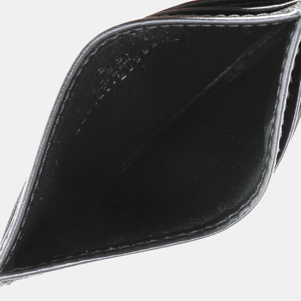

Gucci Black Leather GG Marmont Card Case