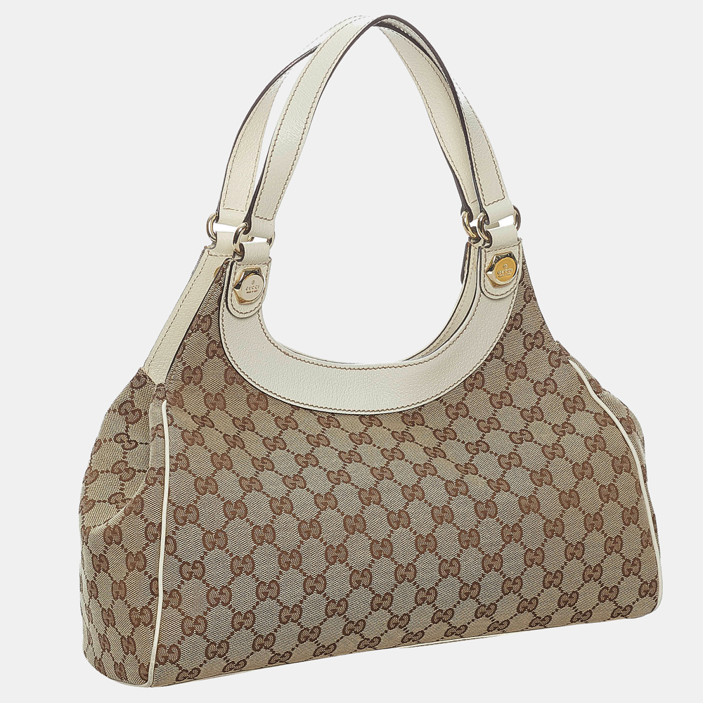 

Gucci Brown/Beige GG Canvas Charmy Shoulder Bag