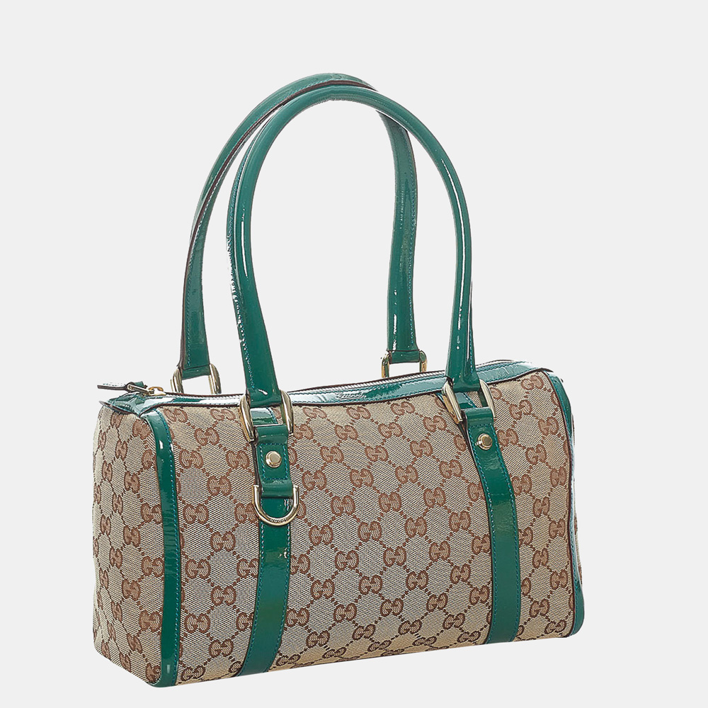 

Gucci Brown/Beige GG Canvas Abbey Boston Bag