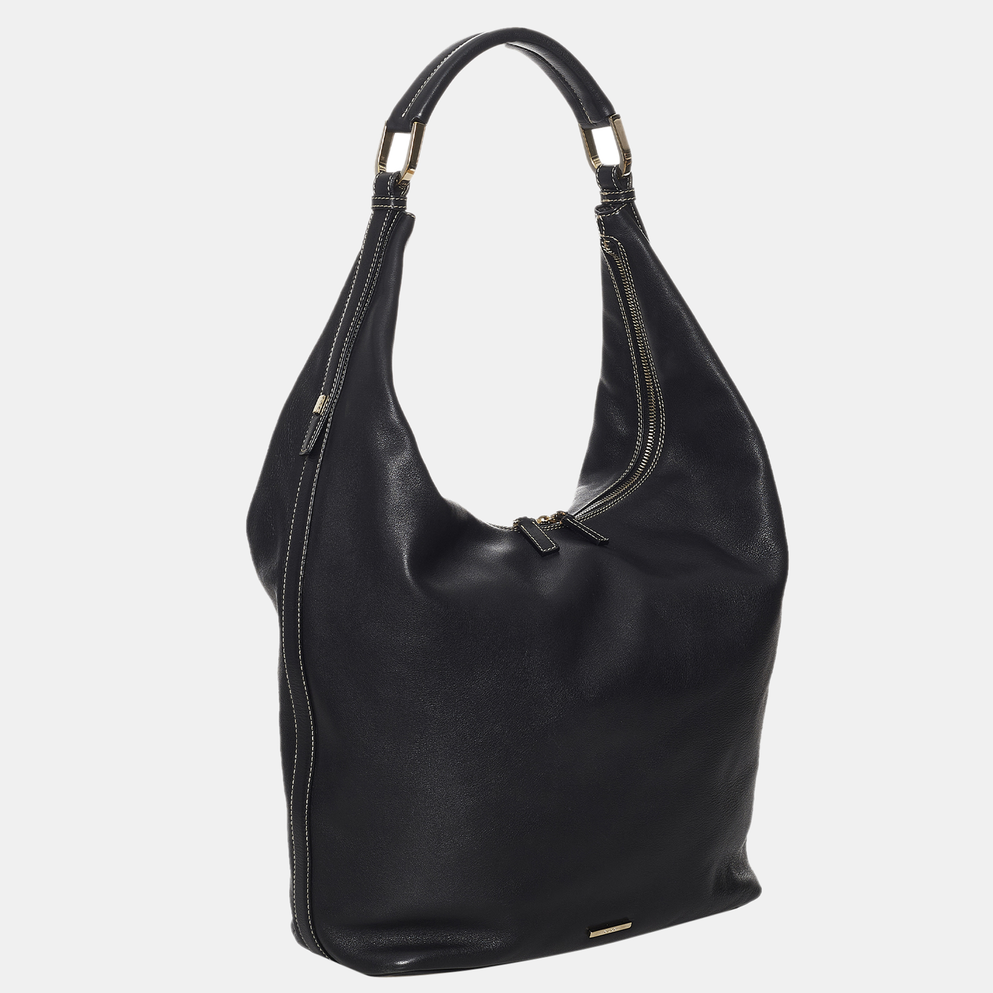 

Gucci Black Leather Shoulder Bag