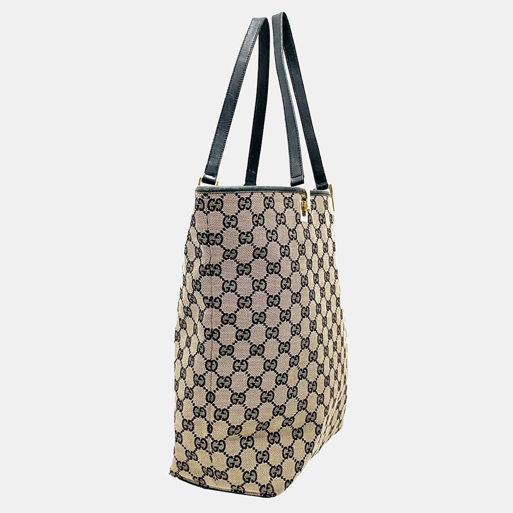 

Gucci Brown/Beige GG Canvas Tote Bag