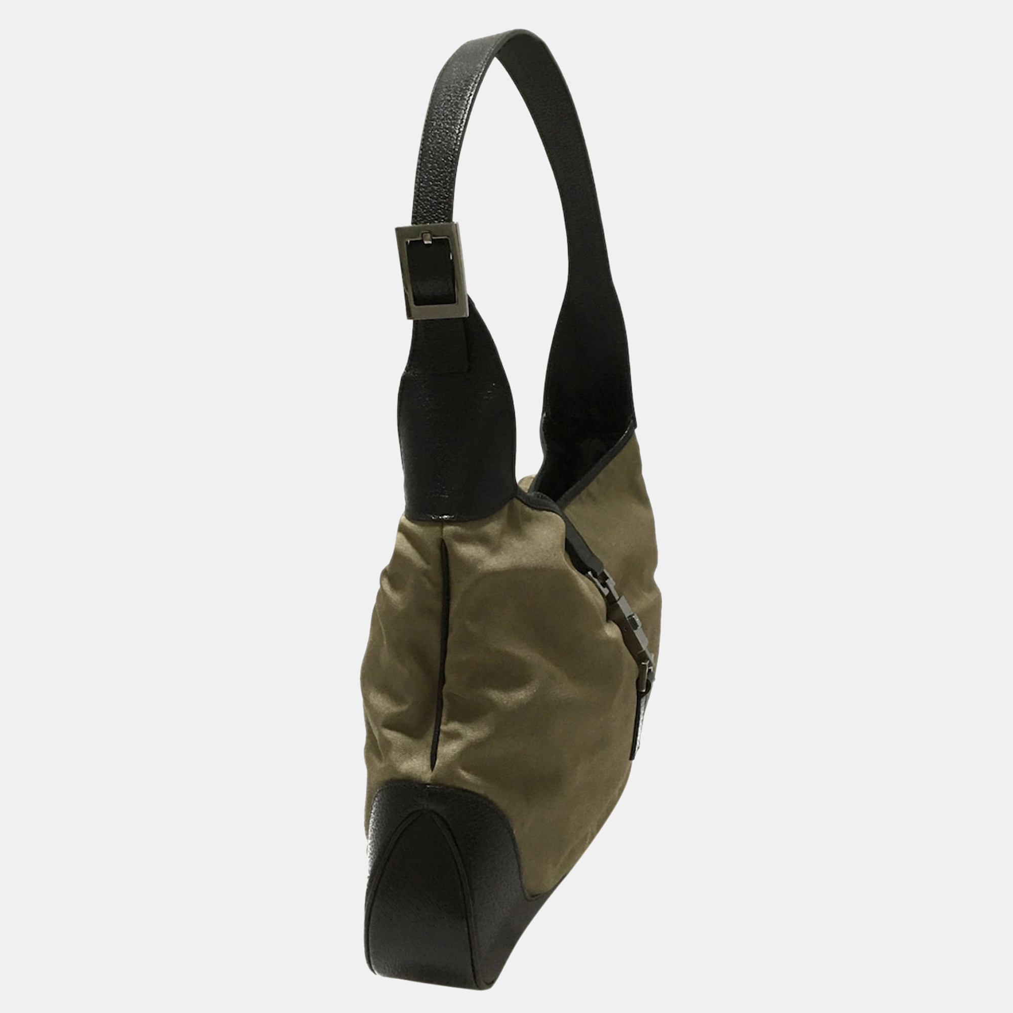 

Gucci Brown Jackie Canvas Shoulder Bag