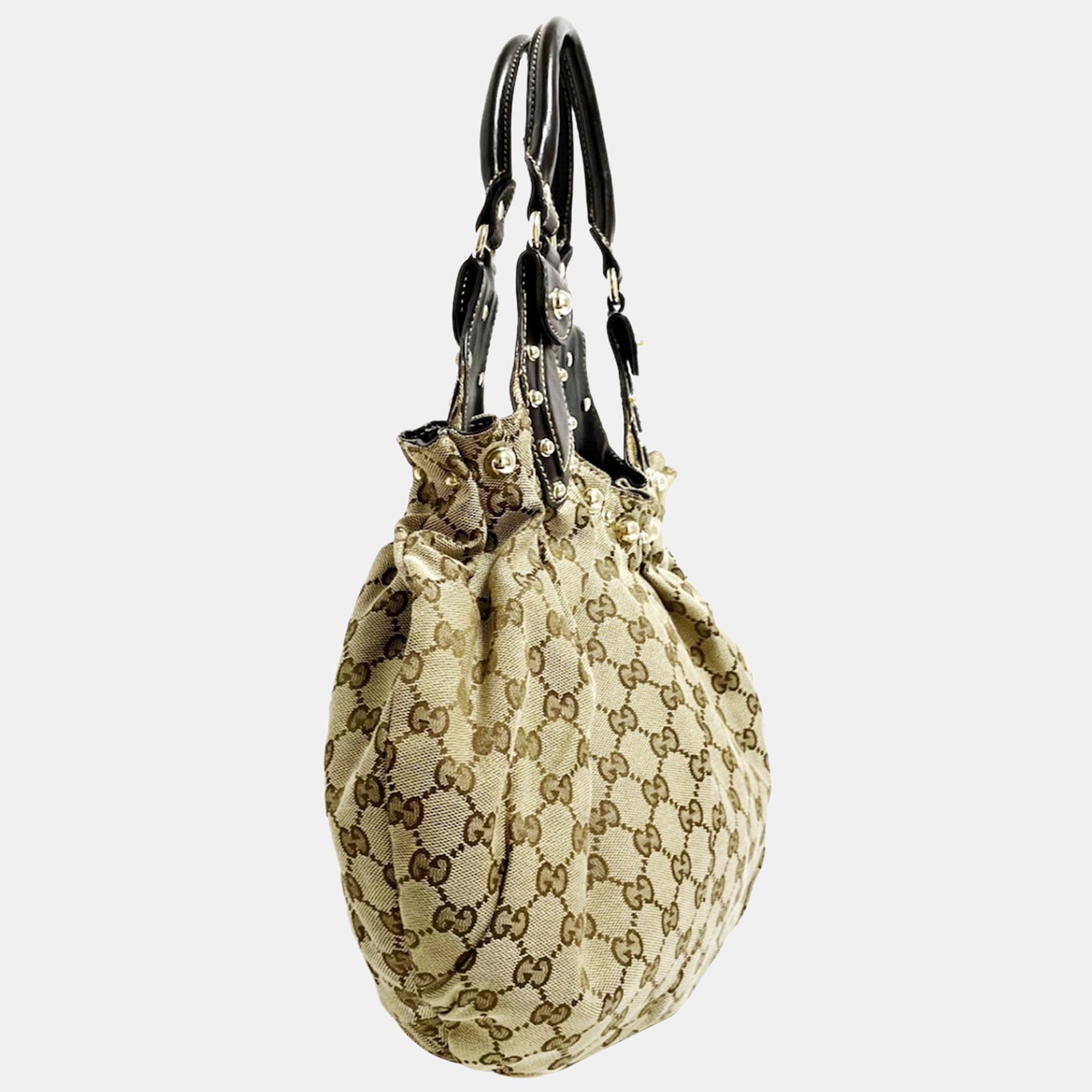 

Gucci Brown GG Canvas Pelham Shoulder Bag