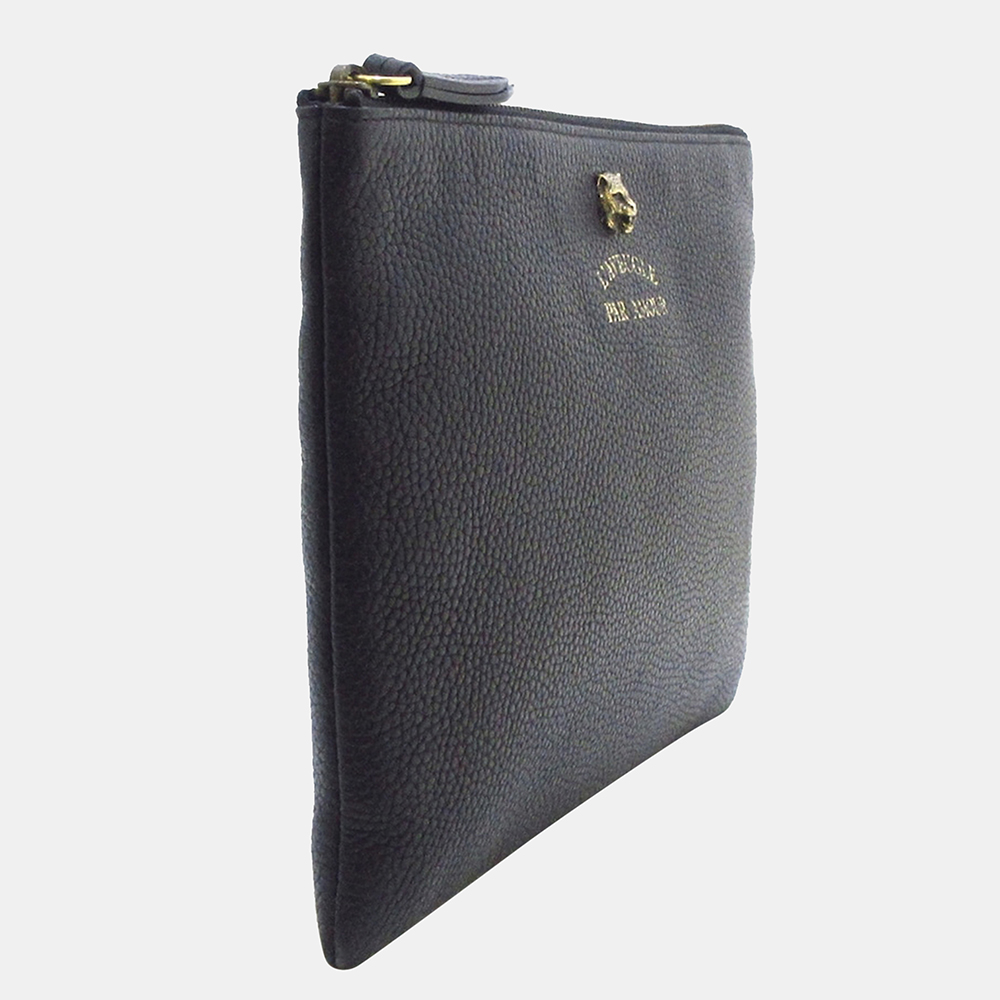 

Gucci Black Leather Clutch Bag