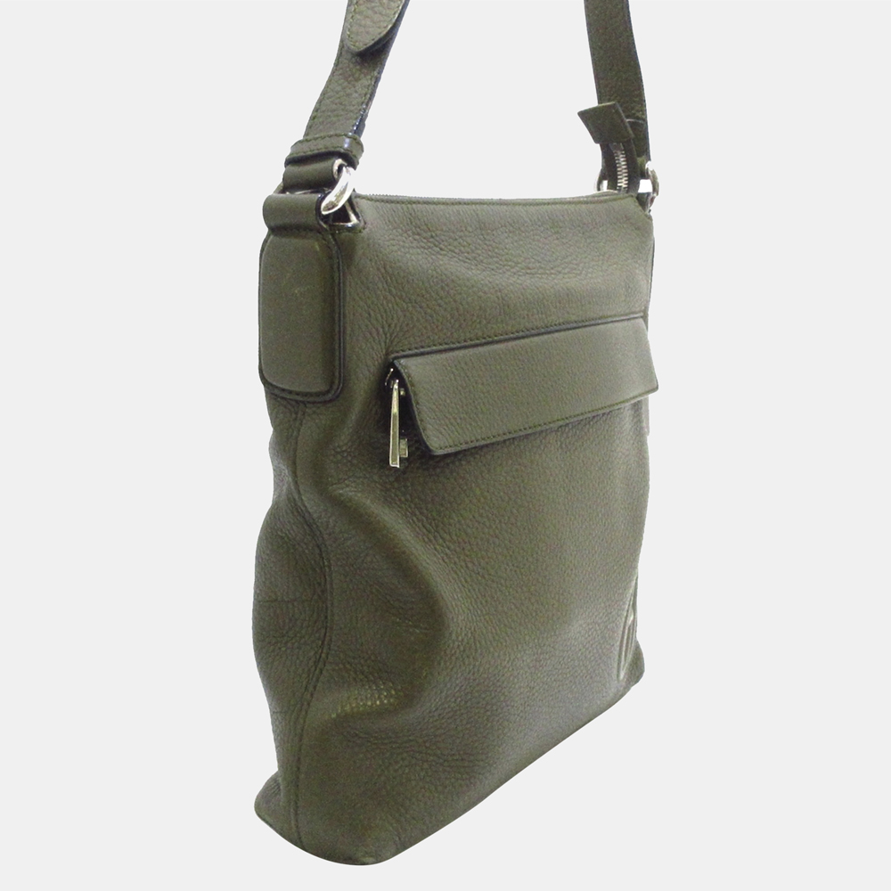 

Gucci Green Soho Leather Crossbody Bag