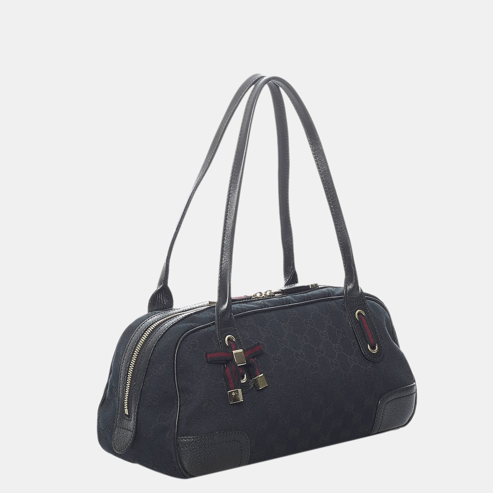 

Gucci Black GG Canvas Princy Shoulder Bag
