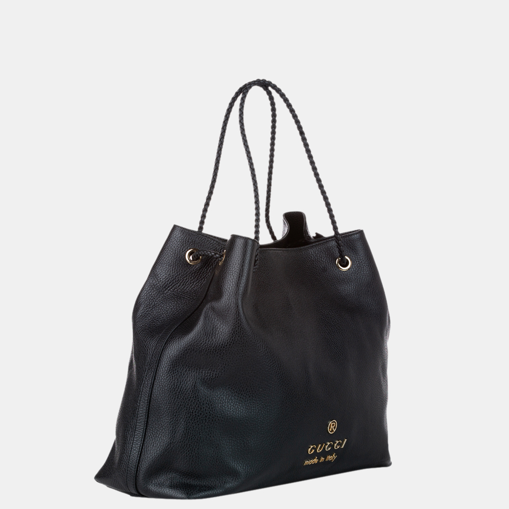 

Gucci Black Gifford Leather Tote Bag