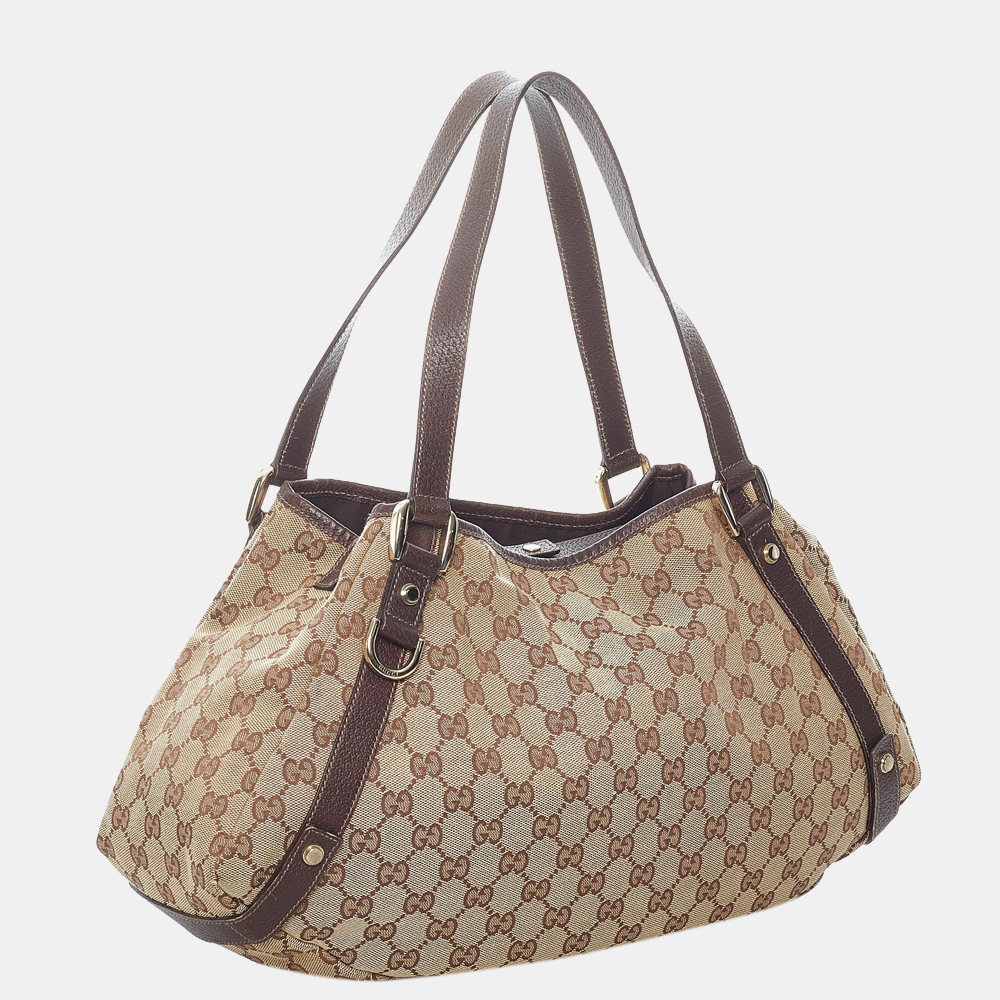 

Gucci Brown/Beige GG Canvas Pelham Shoulder Bag