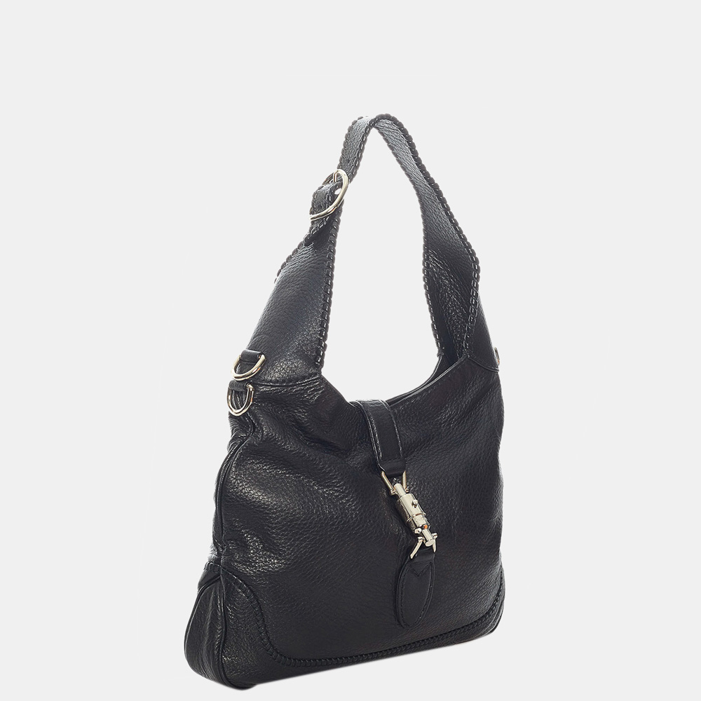 

Gucci Black New Jackie Leather Shoulder Bag