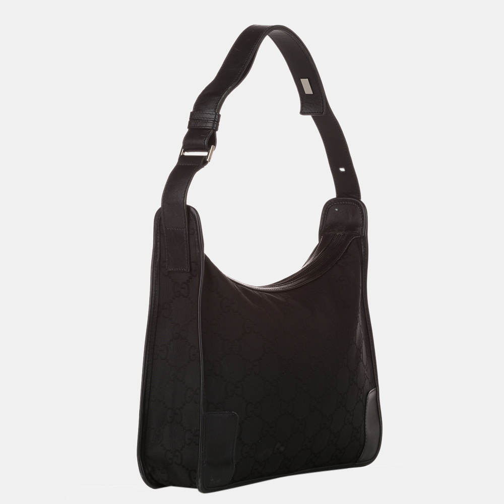

Gucci Black GG Nylon Shoulder Bag