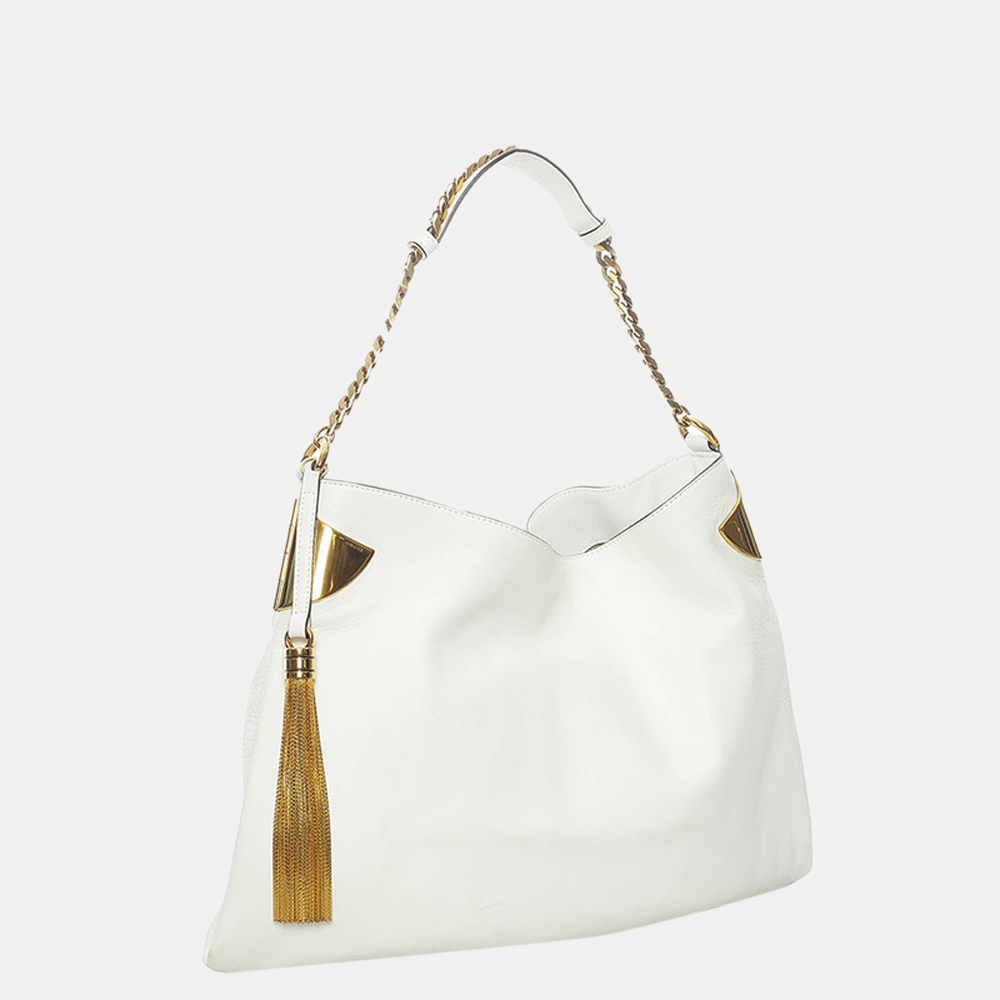 

Gucci White Leather 1970 Shoulder Bag