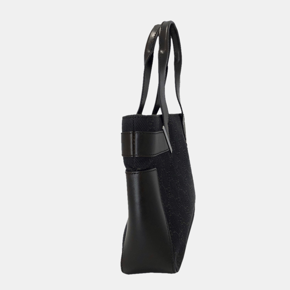 

Gucci Black GG Canvas Handbag
