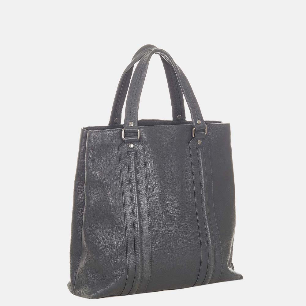 

Gucci Black Leather Tote Bag