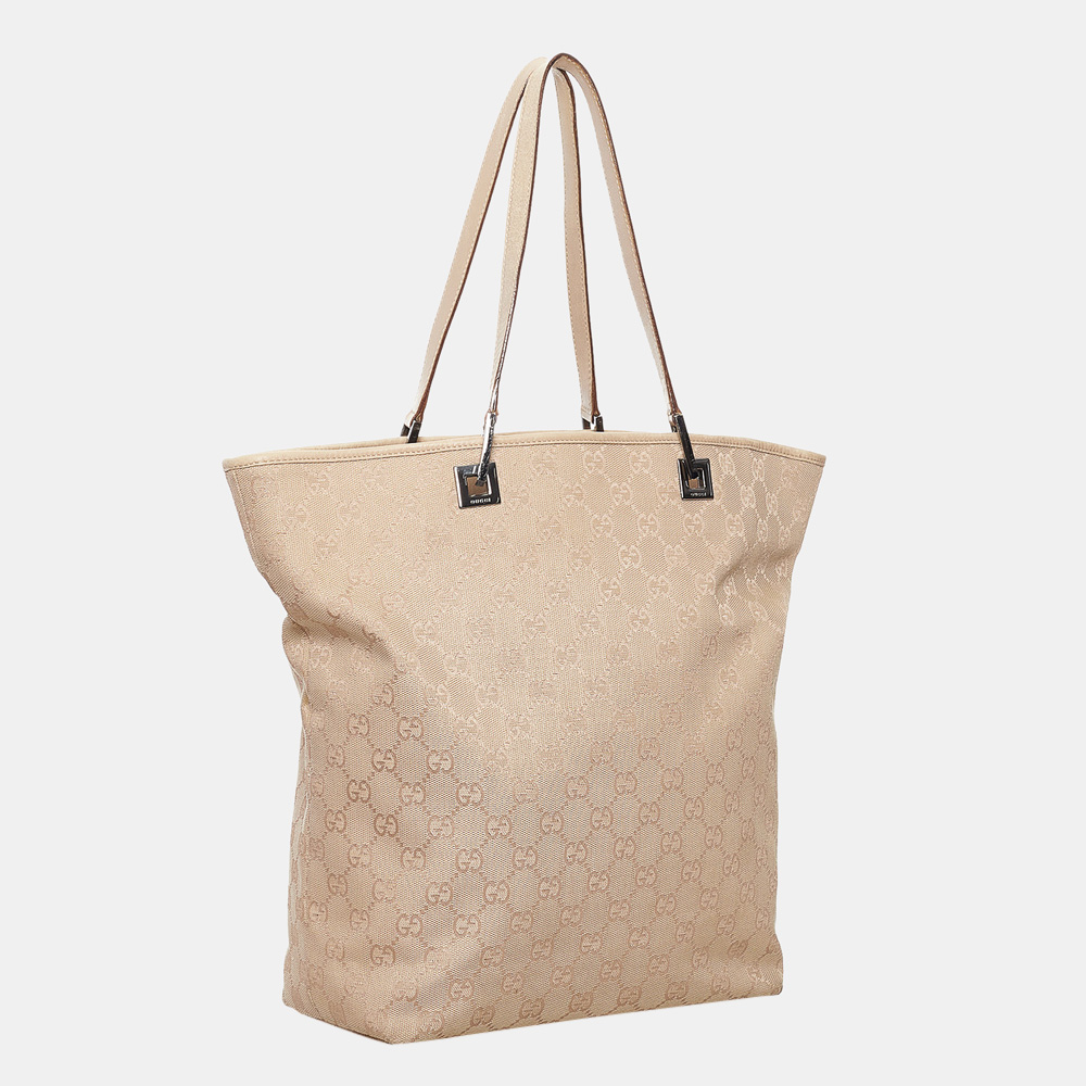 

Gucci Brown GG Canvas Tote Bag