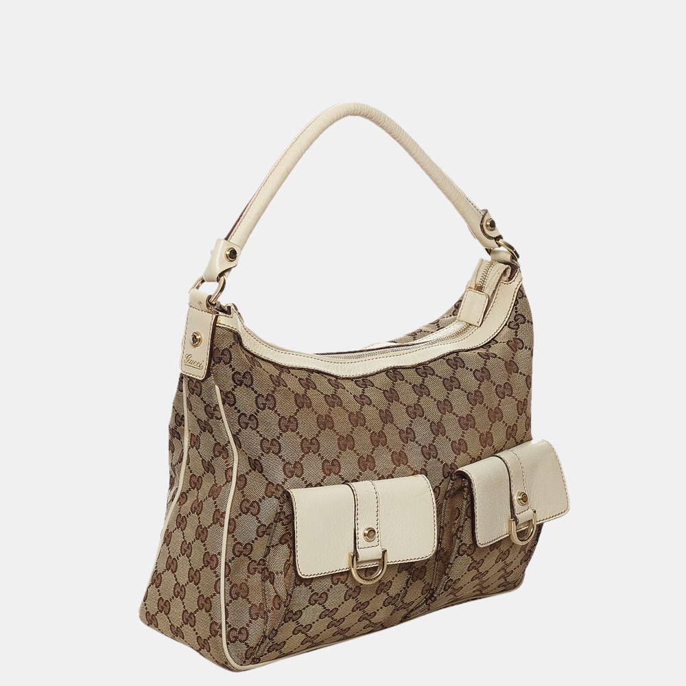 

Gucci Brown/Beige GG Canvas Abbey Shoulder Bag